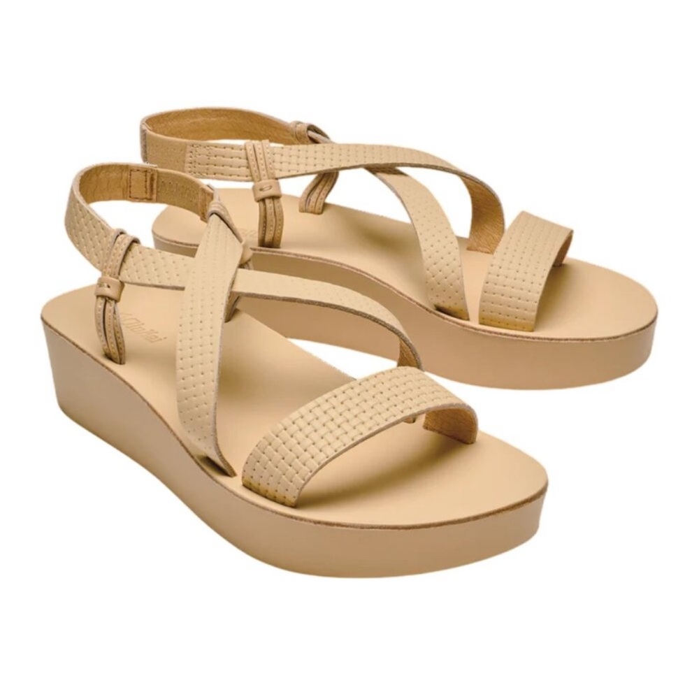 New In Bag, Olukai Onohi Leather Sandals